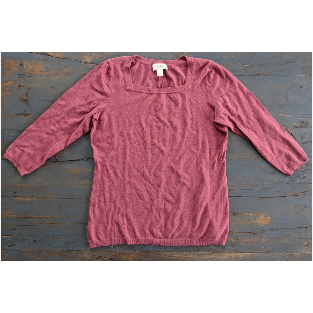 Ann Taylor Loft 3/4 Sleeve Sweater